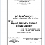 Đồ án: Mạng truyền thông công nghiệp PLC 