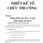 Đồ án tổ chức thi công đường bộ số 1