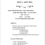 Đồ án xây dựng chung cư cao cấp Hoàng Cường Plaza