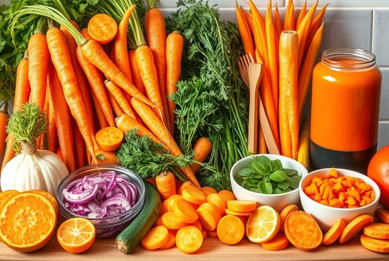 Hướng Dẫn Nấu Các Món Chế Biến Cà Rốt Ngon Đáng Thử Nhất
